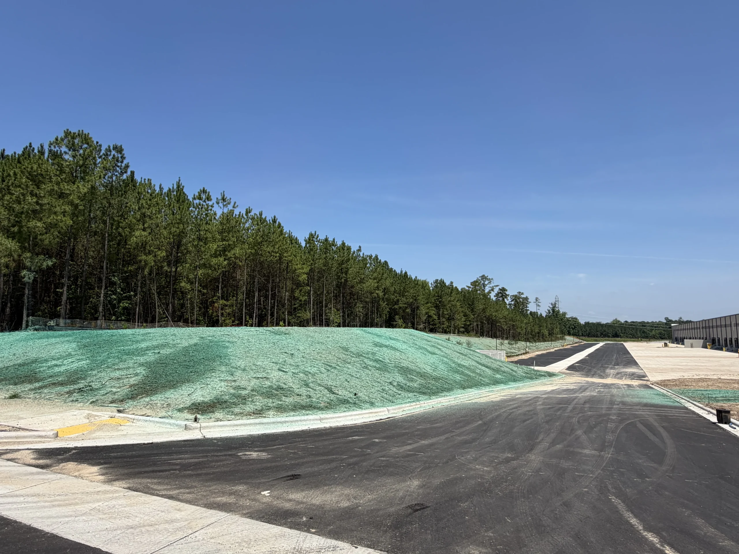 6-Acre Commercial Hydroseeding Project in Durham, NC